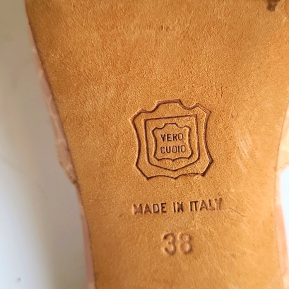 GIANNI MILANESI Milano Crocodile Leather Heels - Picture 5 of 14